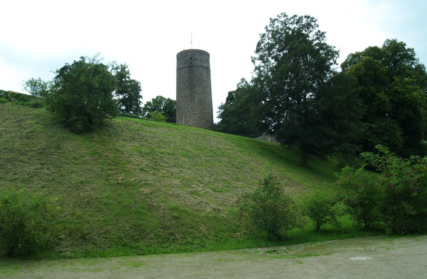 Burg Eisenhardt -  Bergfried, genannt der Butterturm