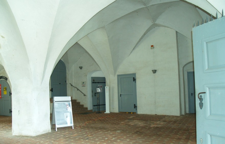 Burg Eisenhardt -  Gewölbe im Torhaus