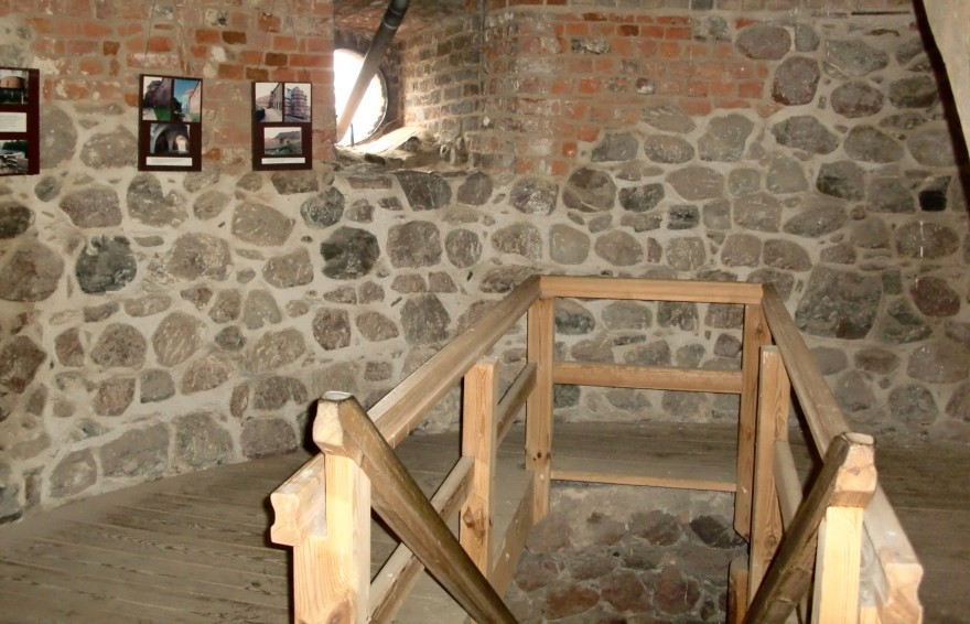 Burg Eisenhardt -  Obergeschoss im Bergfried