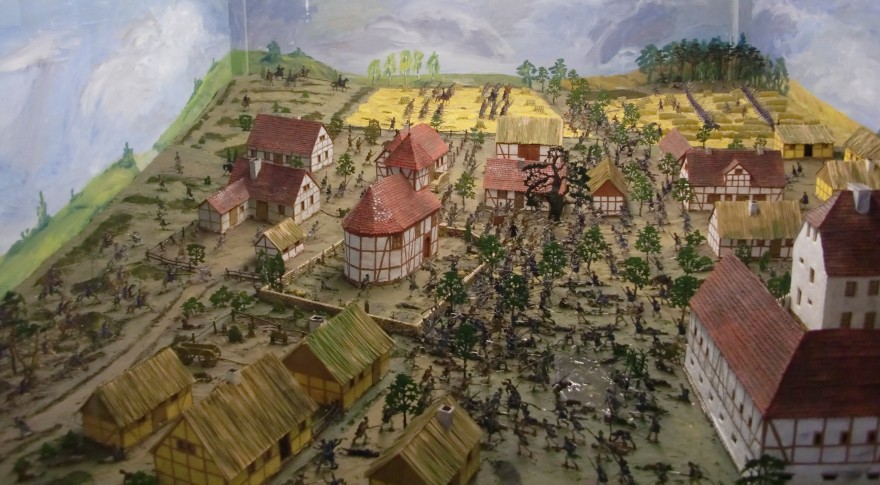 Burg Eisenhardt -  Museum mit Schlachtendiorama